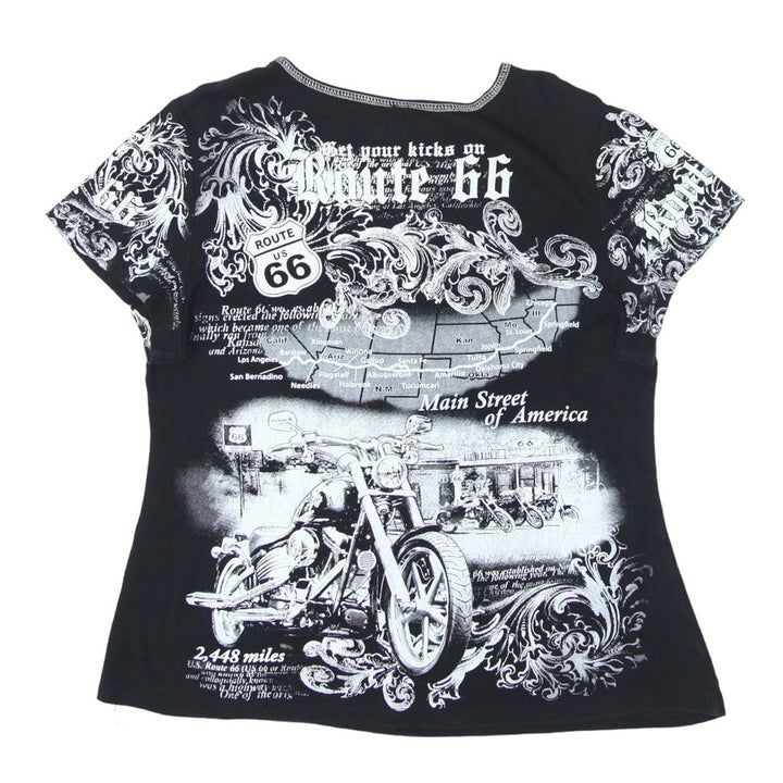 Y2K Route 66 All Over Print T-Shirt