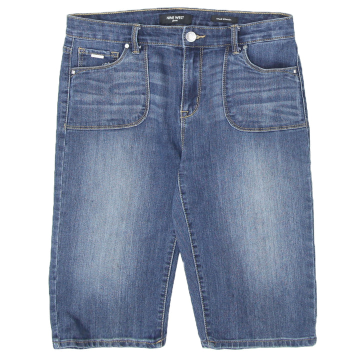 Ladies Nine West Bermuda Denim Shorts