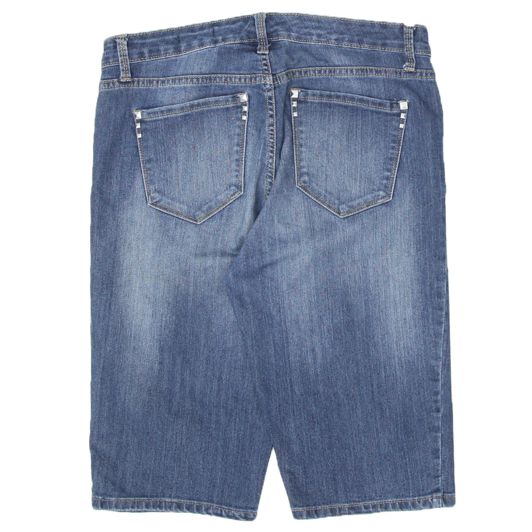 Ladies Nine West Bermuda Denim Shorts