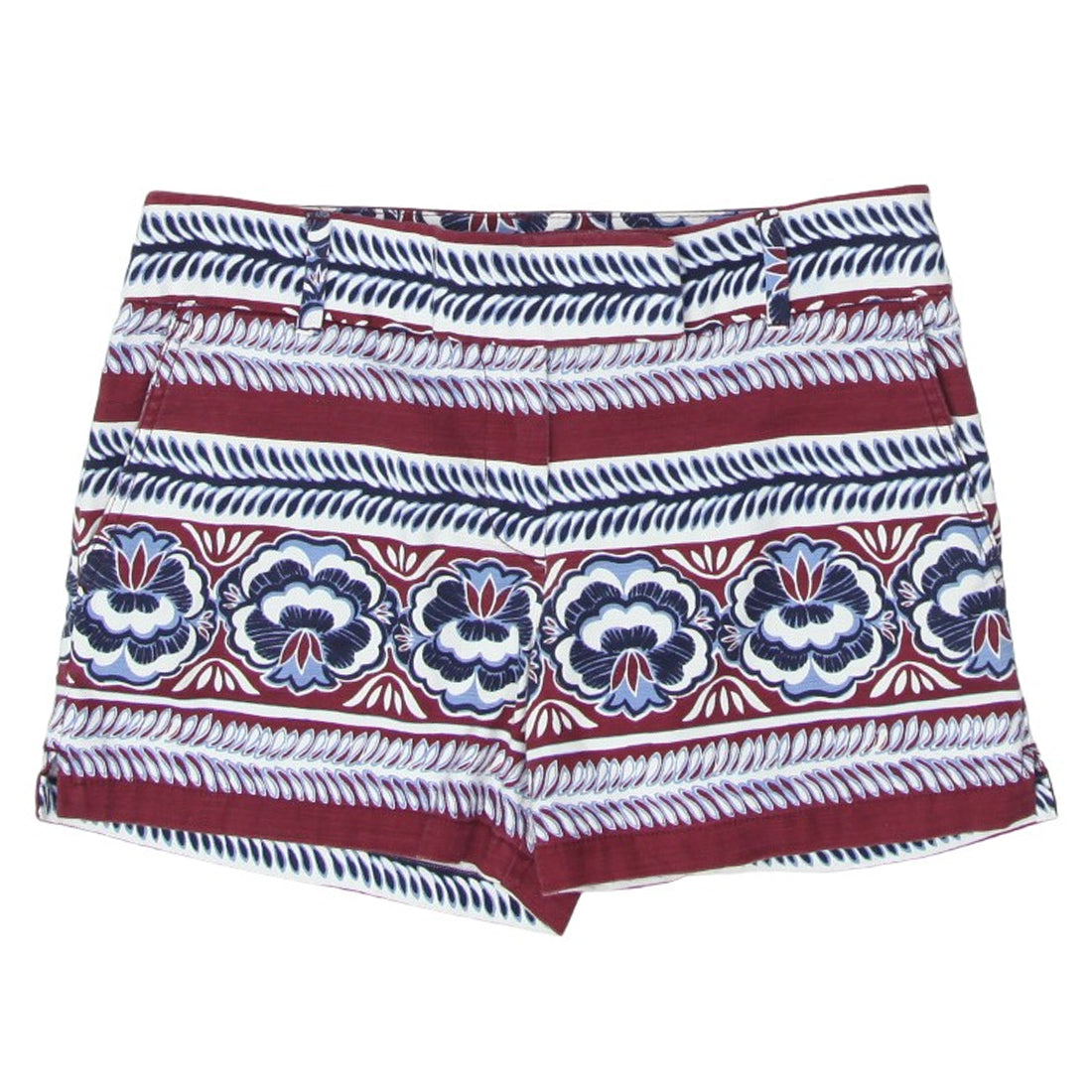 Ladies Loft Floral Casual Shorts Fashion Rerun Vintage