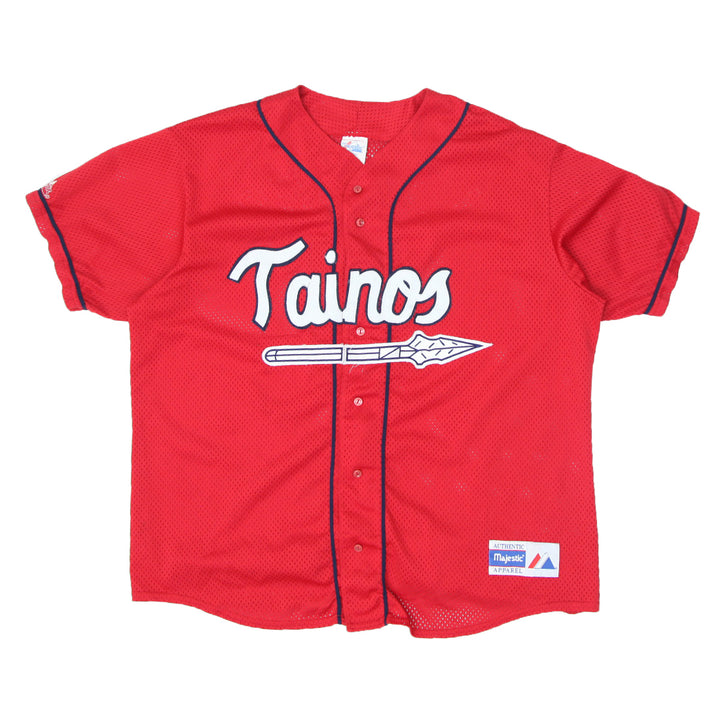 Mens Majestic Tainos A. Cuomo 5 Baseball Jersey Made in USA