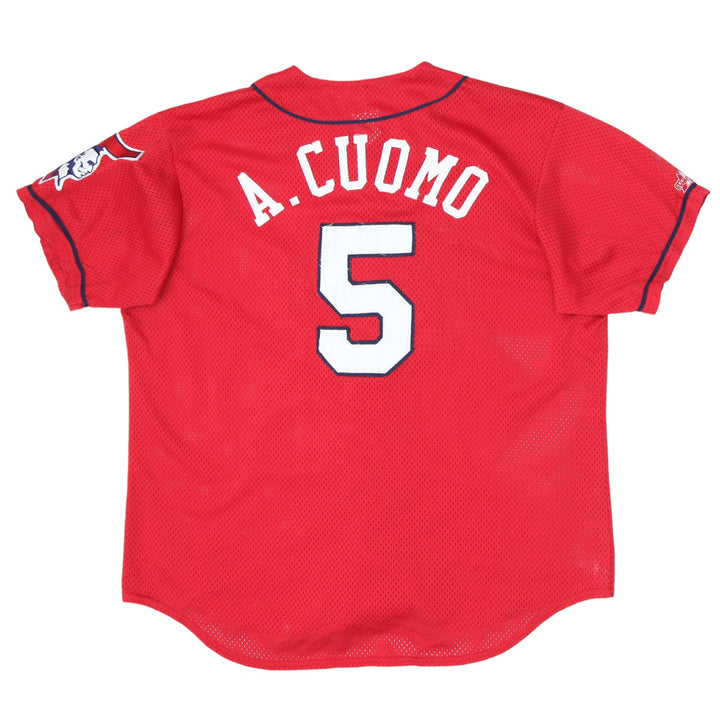 Mens Majestic Tainos A. Cuomo 5 Baseball Jersey Made in USA
