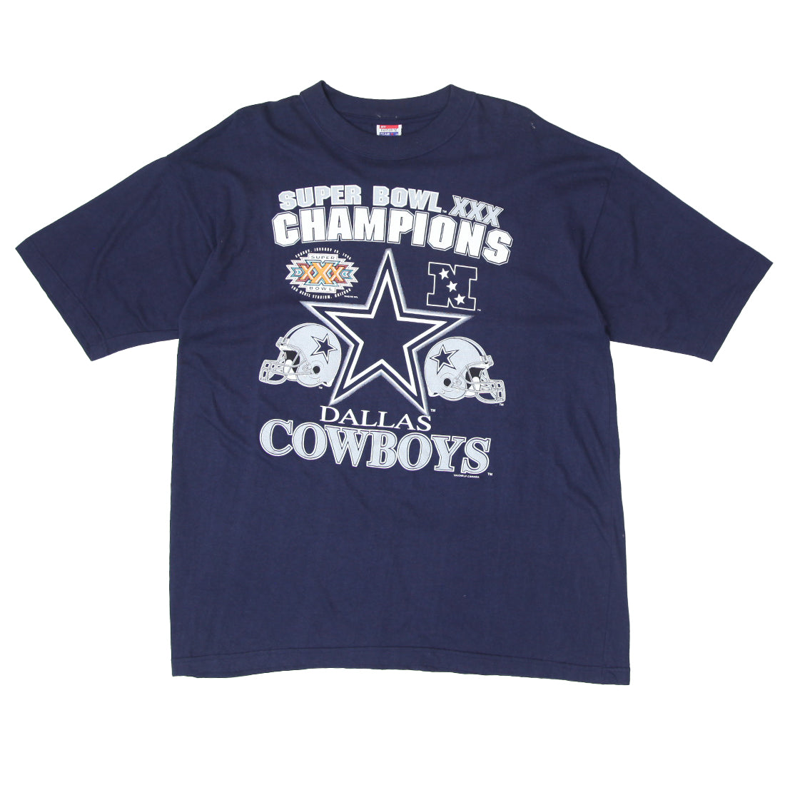 Vintage Dallas cowboys shark tooth super bowl champs shops t-shirt