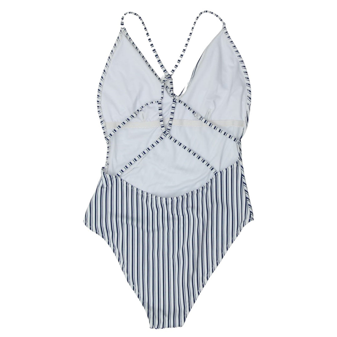 Ladies Cupshe Stripe One Piece Swimsuit