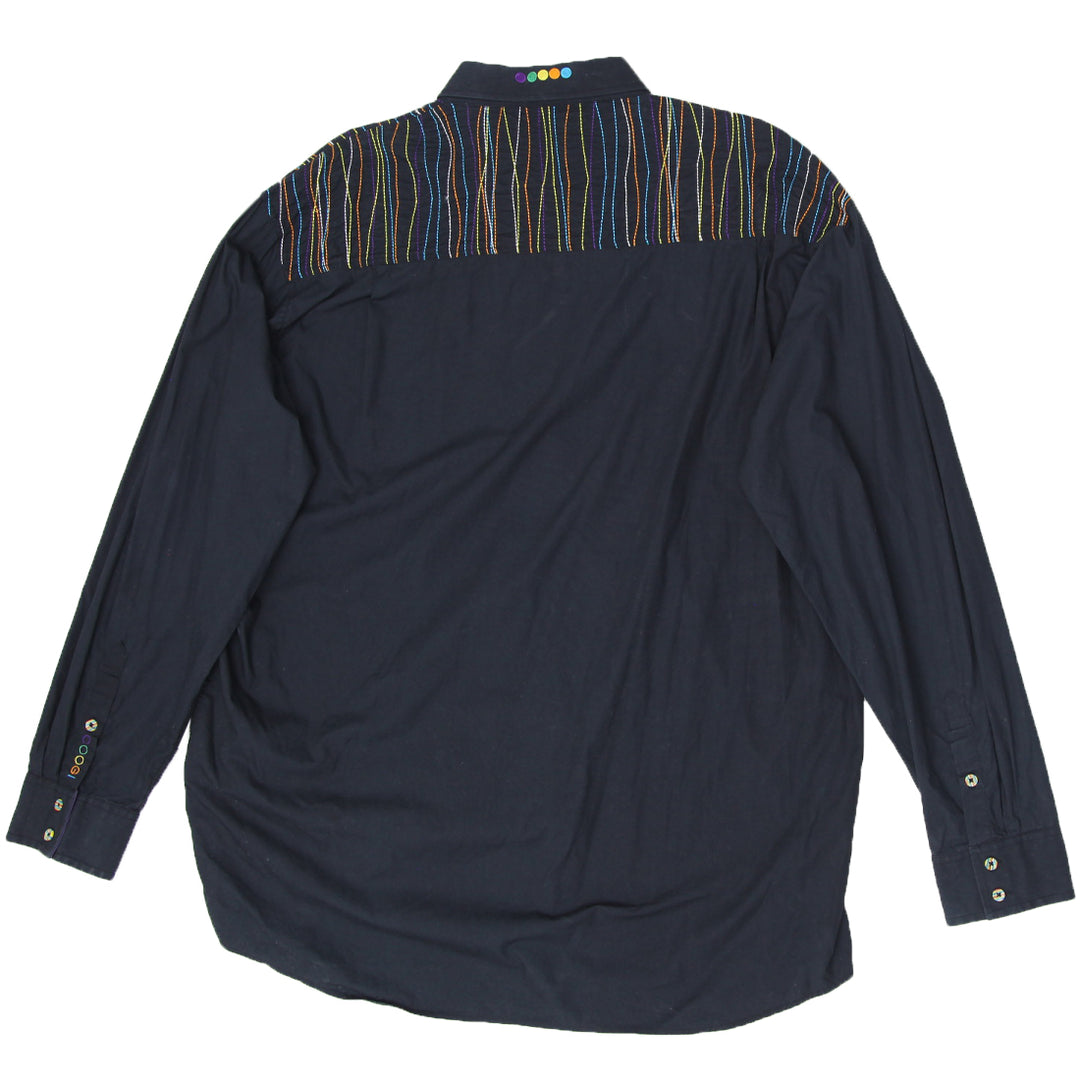 Mens Coogi Embroidered Button Up Long Sleeve Shirt