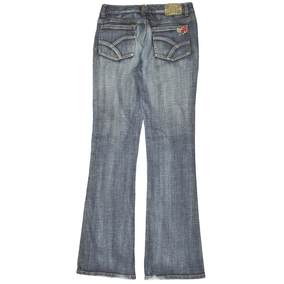 Y2K Embroidered Flare Jeans