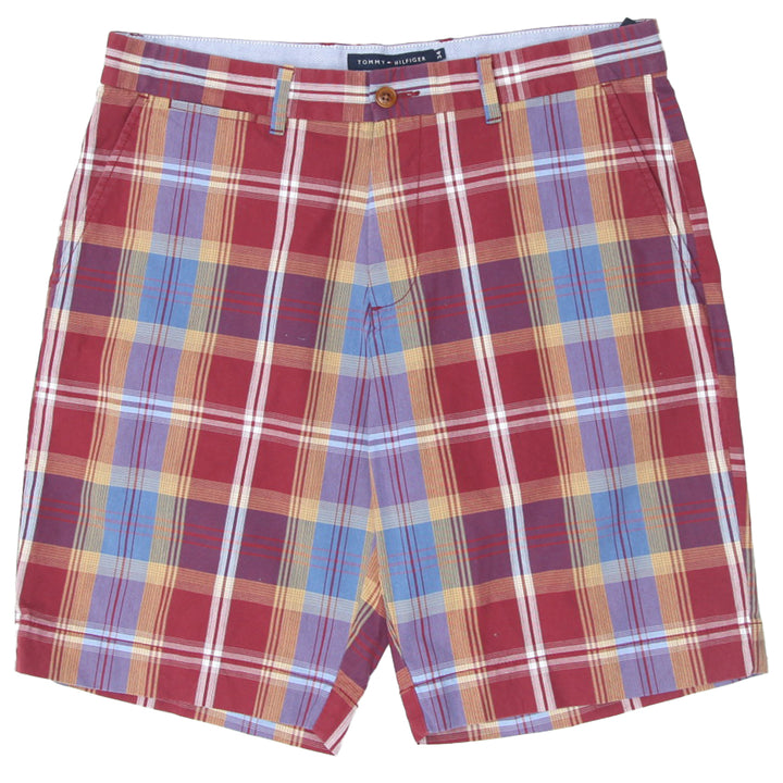 Mens Tommy Hilfiger Plaid Classic Fit Shorts