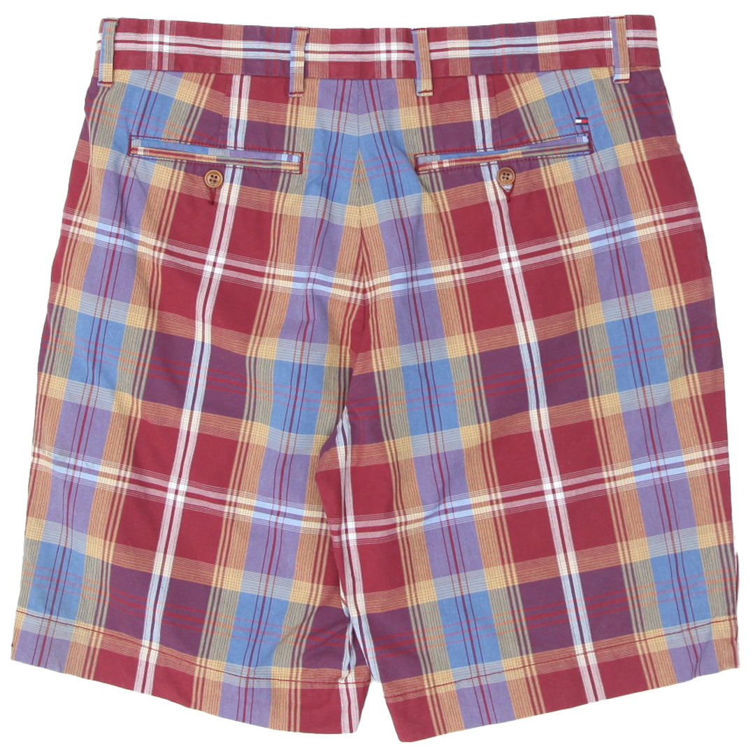 Mens Tommy Hilfiger Plaid Classic Fit Shorts