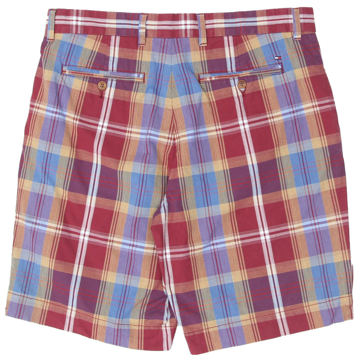 Mens Tommy Hilfiger Plaid Classic Fit Shorts