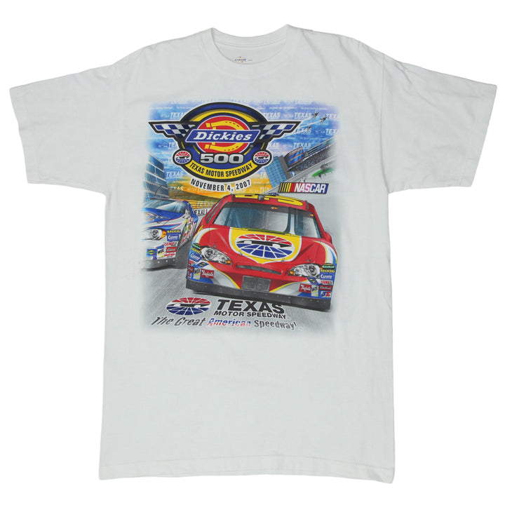 Mens Dickies 500 Motorspeedway Nascar Racing T-Shirt