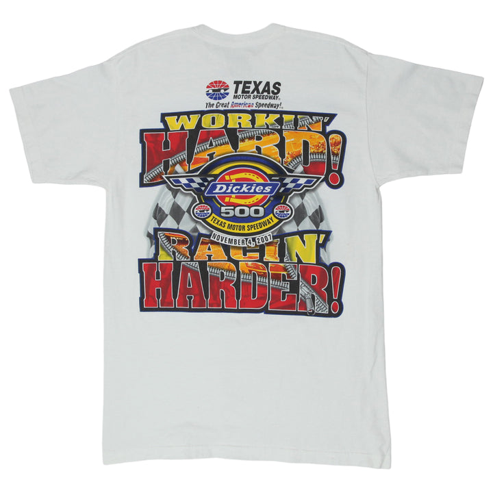 Mens Dickies 500 Motorspeedway Nascar Racing T-Shirt