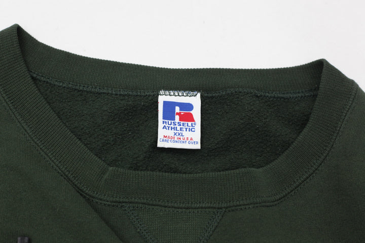 Vintage Russell Athletic Plain Crewneck Sweatshirt Made In USA