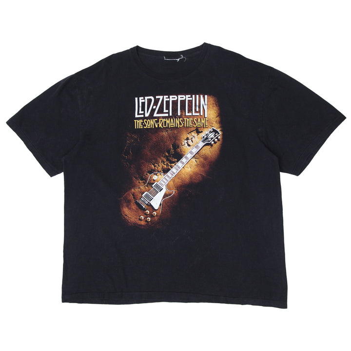 Vintage Led Zeppelin The Song Remains The Same T-Shirt S. Stitch Black XS