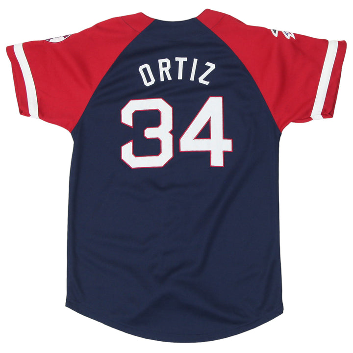 Boys Youth Majestic Boston Ortiz 34 Red Sox Jersey