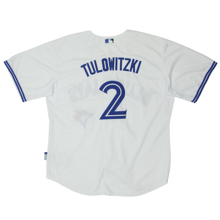 Mens Majestic Totonto Blue Jays Tulowitzki Baseball Jersey