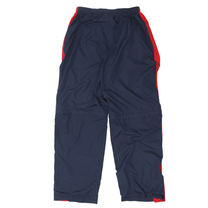 Mens Spalding Navy/Red Convertible Track Pants