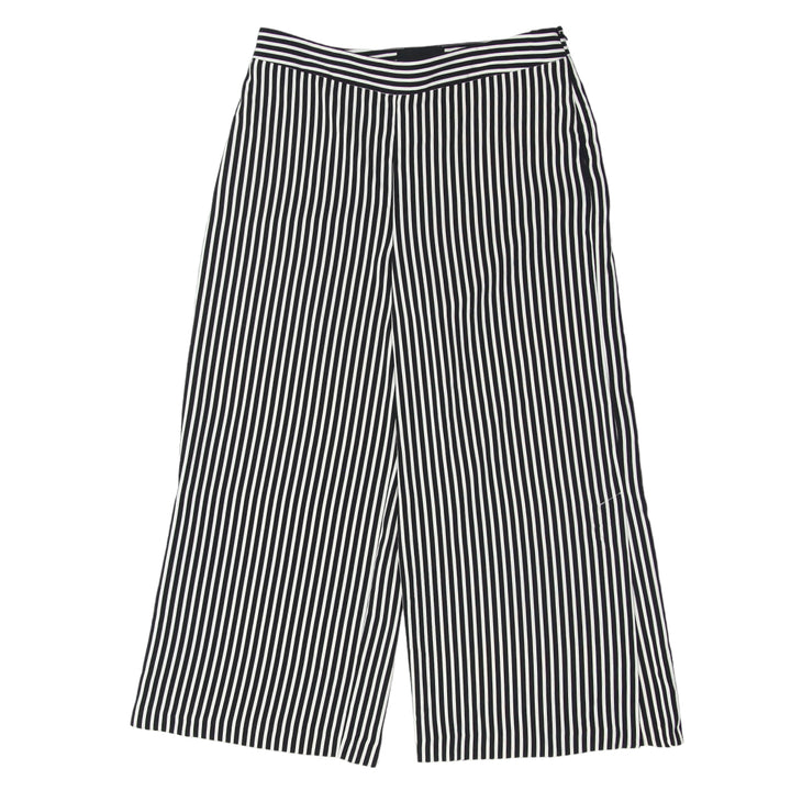 Ladies Cynthia Rowley Stripe Crop Wide Leg Pants