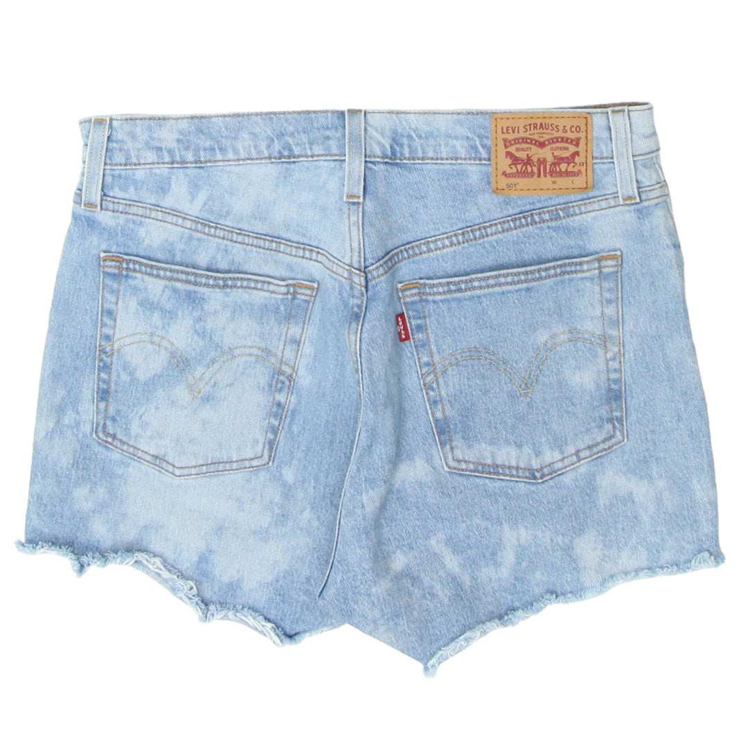 Ladies Levi Strauss # 501 Button Fly Denim Shorts