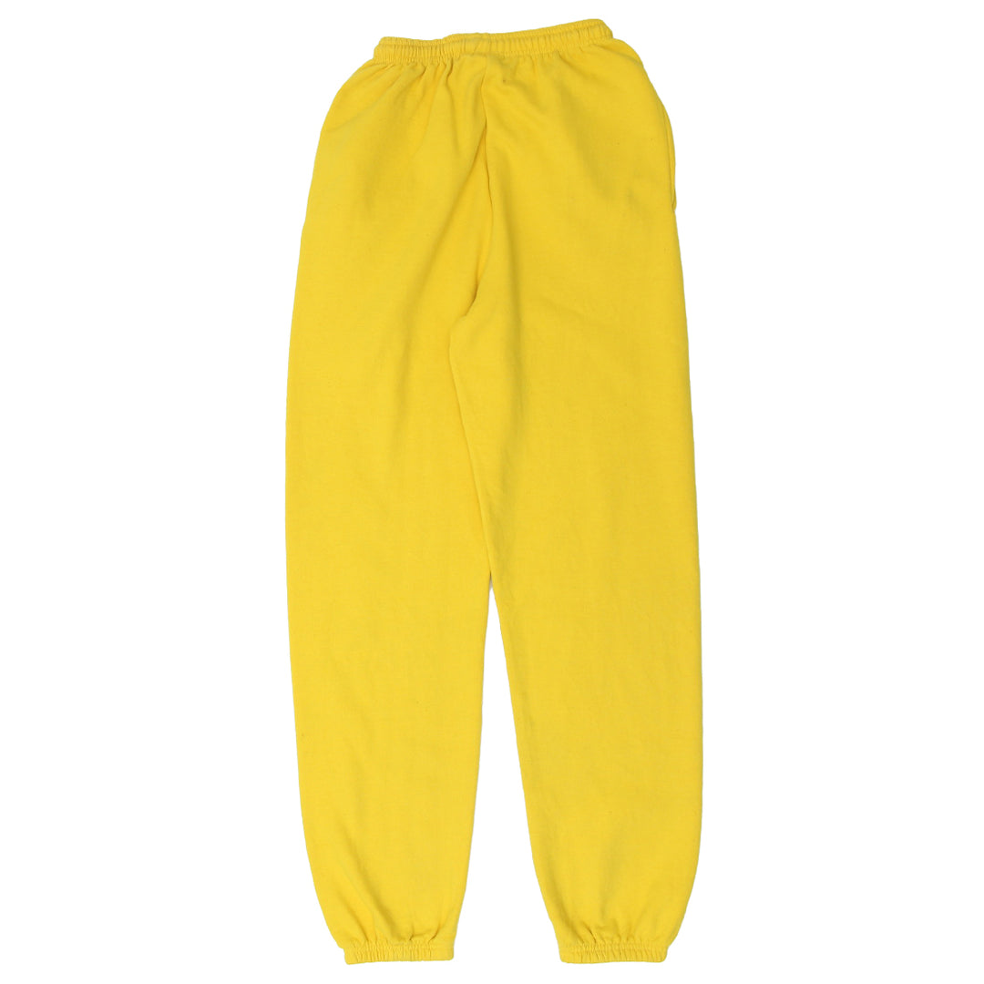 Mens Champion Michigan Fleece Yellow Sweatpants