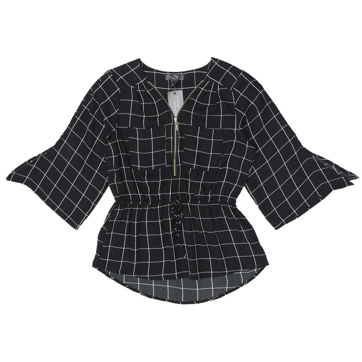 Ladies Streetwear Society Half Zip Blouse