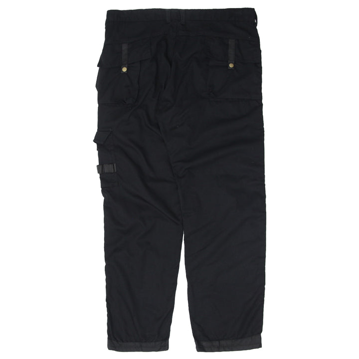 Mens Skyline Wears Black Cargo Pants