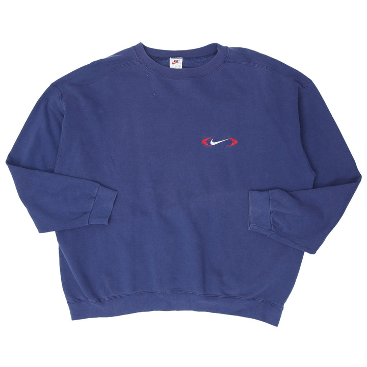 Vintage Embroidered Nike Logo Made In USA Sweatshirt