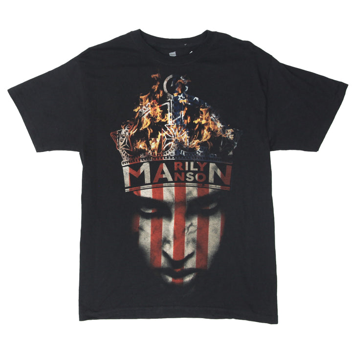 Mens Hanes Marilyn Manson Black T-Shirt