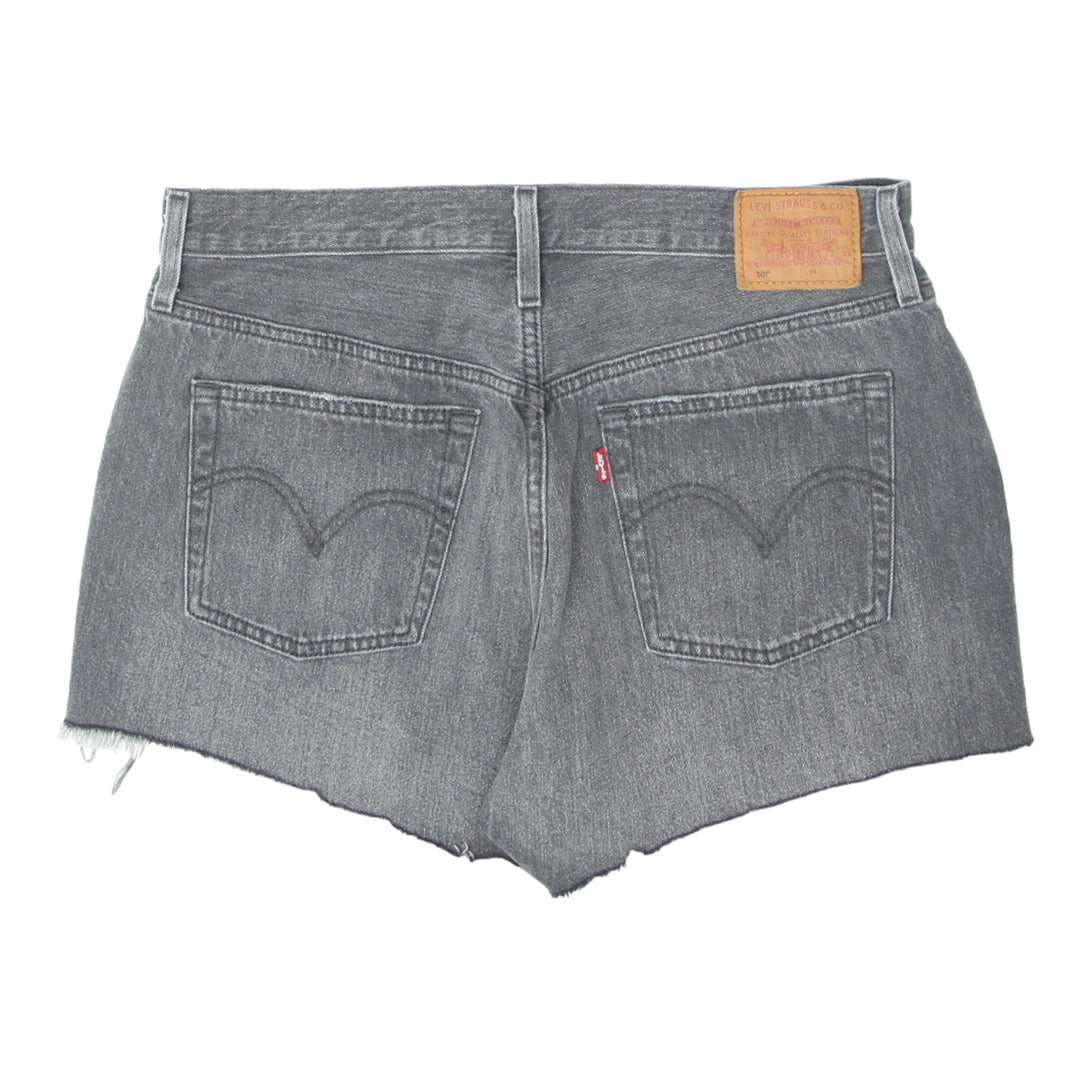 Ladies Levi's 501 Waterless Denim Button Shorts