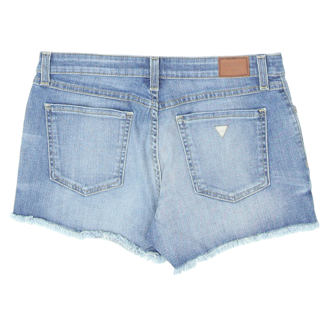 Ladies Guess Washed Denim Shorts