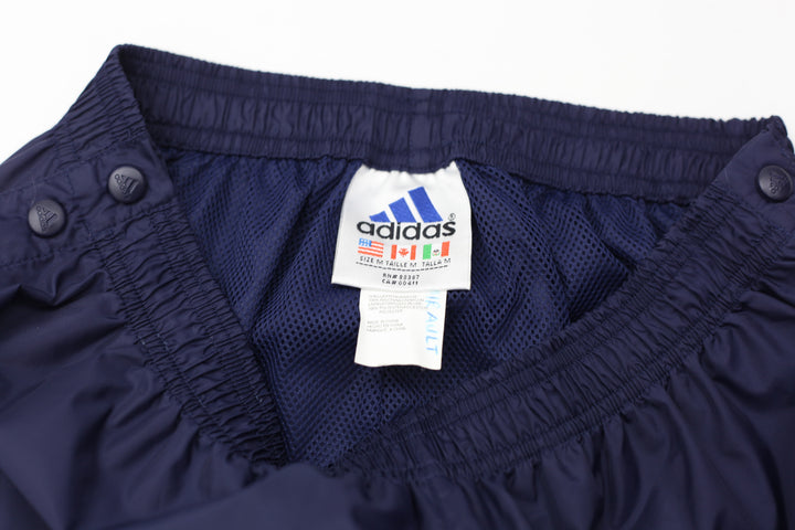 Vintage Adidas Snap Button Nylon Sports Pants