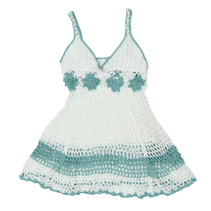 Y2K Crochet Strappy Top