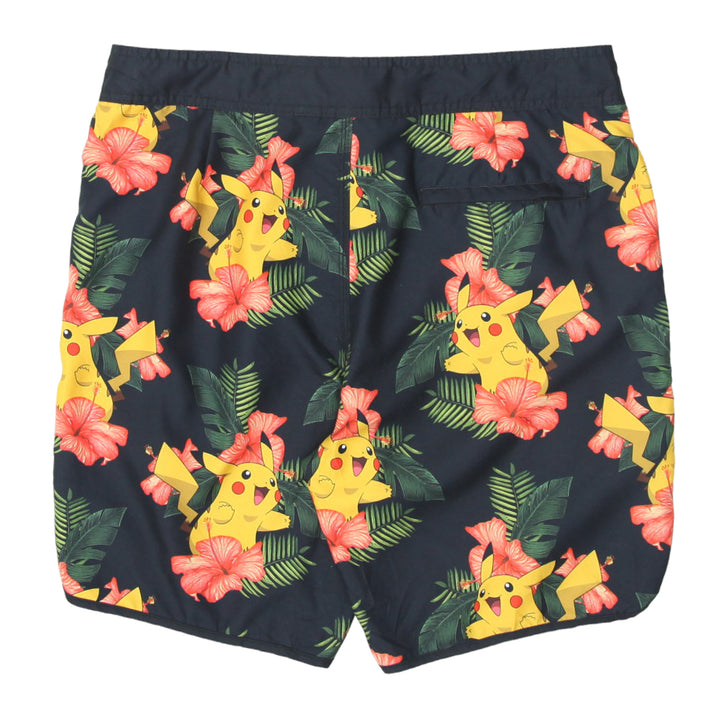 Mens Pokemon Floral Board Shorts