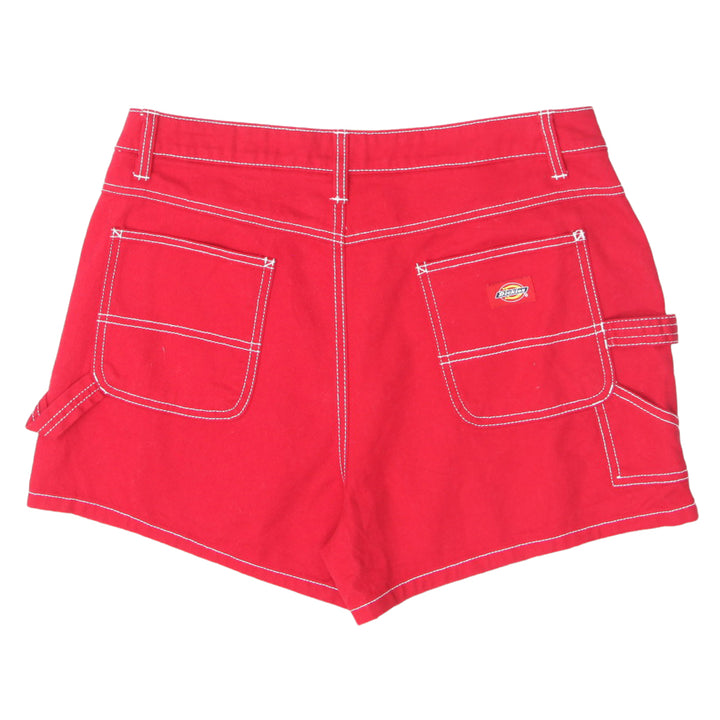 Ladies Dickies Red Carpenter Shorts