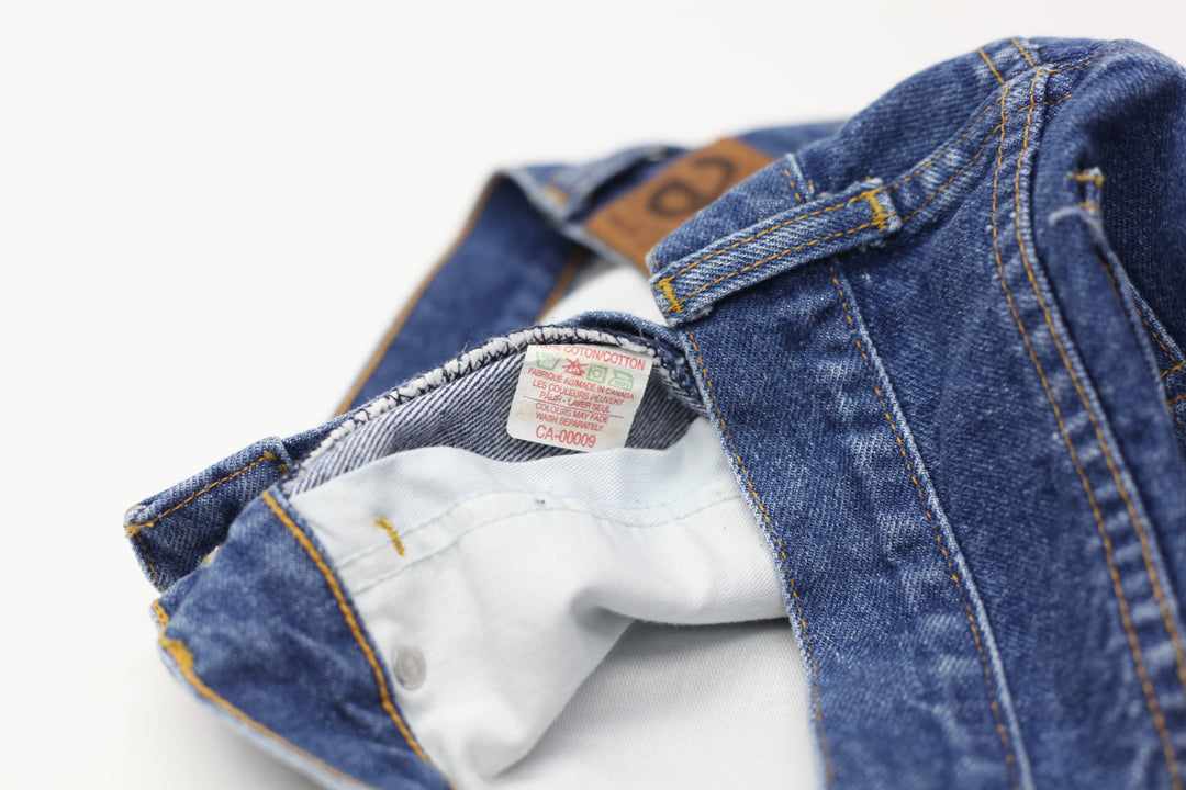 Vintage Lee Straight Jeans Made in Canada