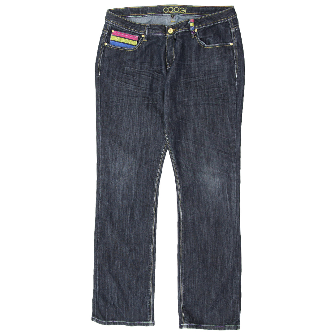 Ladies Coogi Embroidered Low-Rise Jeans