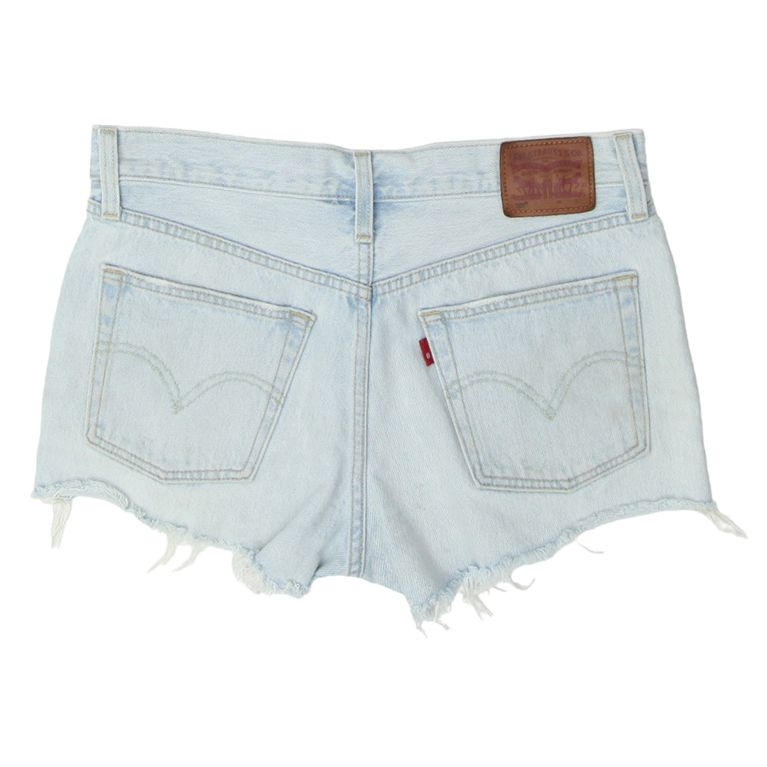 Ladies Levi Strauss # 501 Button Fly Denim Shorts