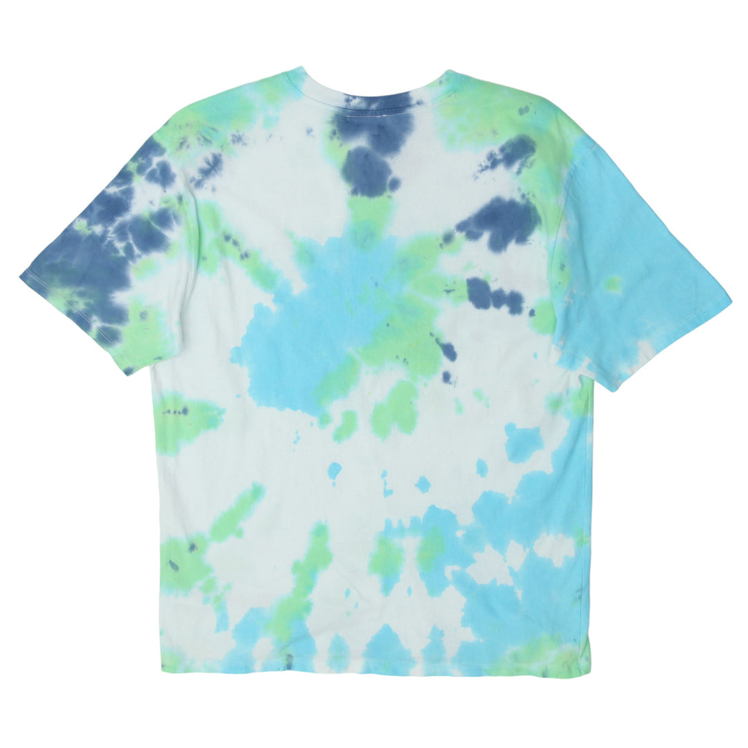 Mens Guess Tie Dye Crewneck T-Shirt