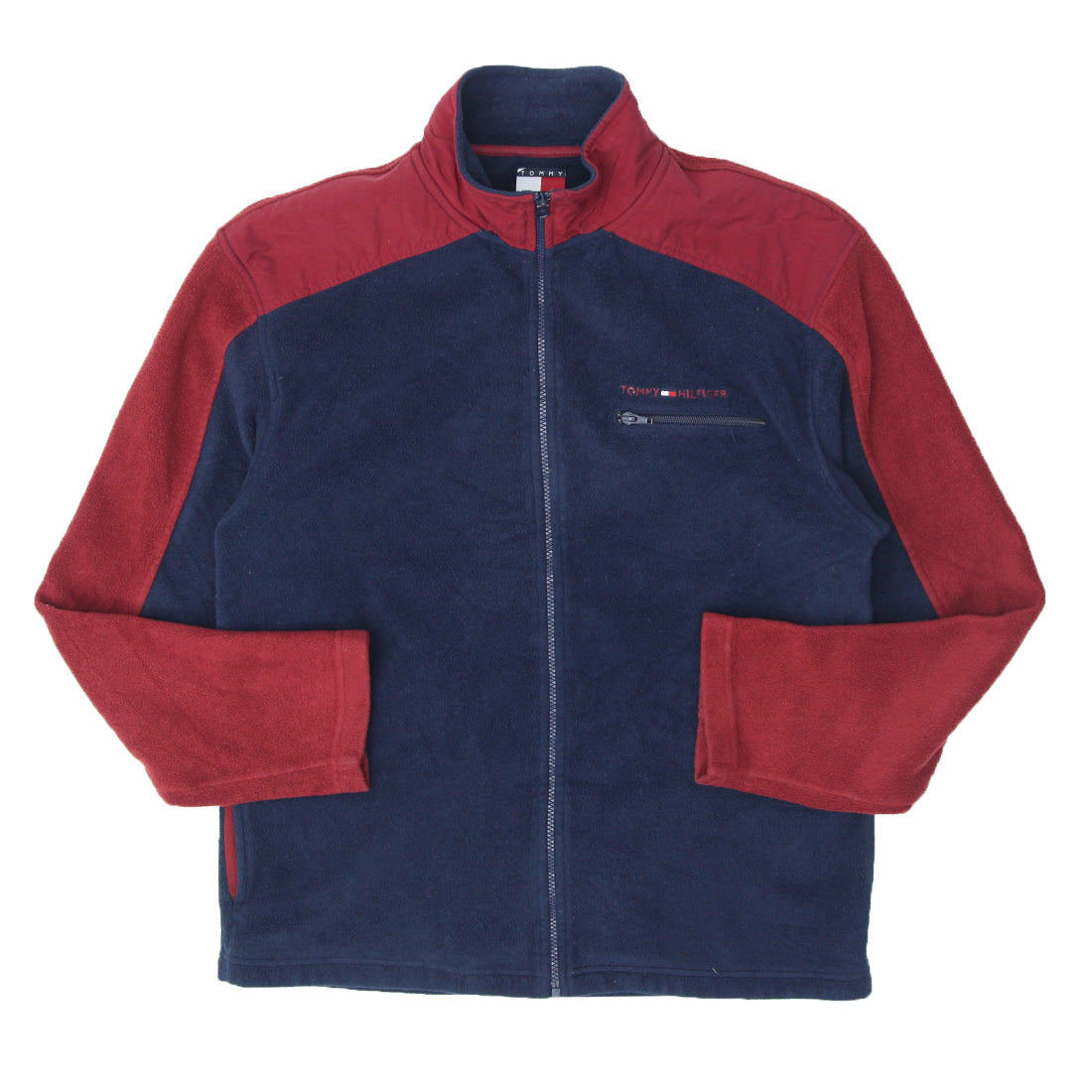 Mens Tommy Hilfiger Full Zip Fleece Jacket – Fashion Rerun Vintage