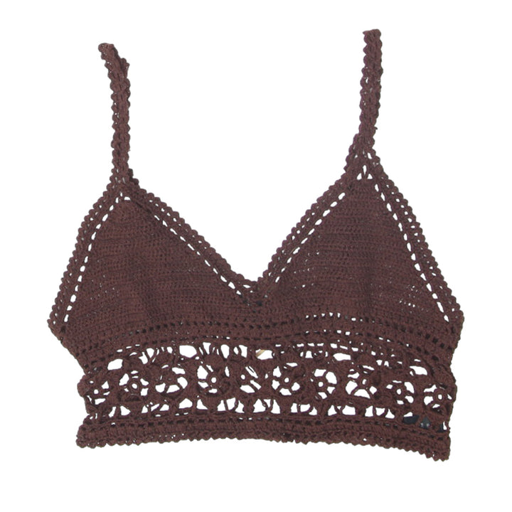 Y2K Crochet Strappy Top