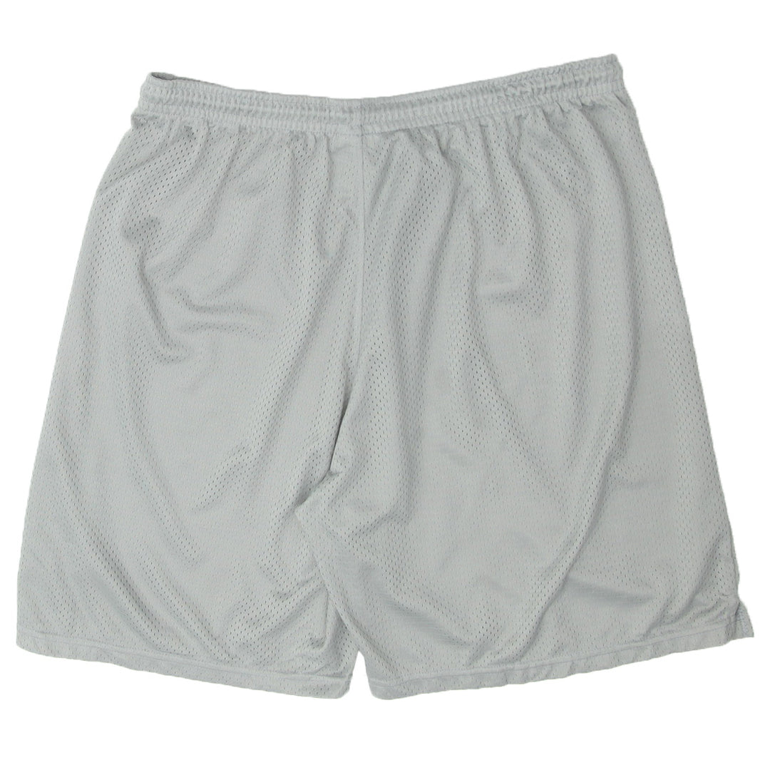 Mens Reebok Mesh Gray Basketball Shorts