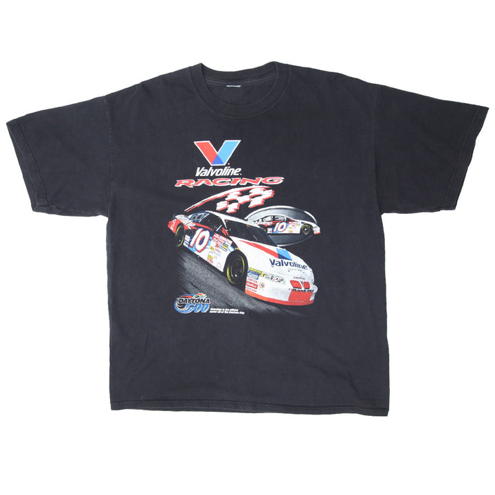 Vintage Daytona 500 Valvoline Racing T-Shirt Black