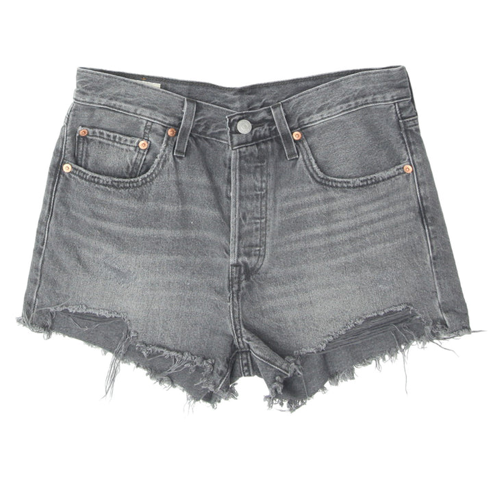 Ladies Levi Strauss # 501 Button Fly Denim Shorts