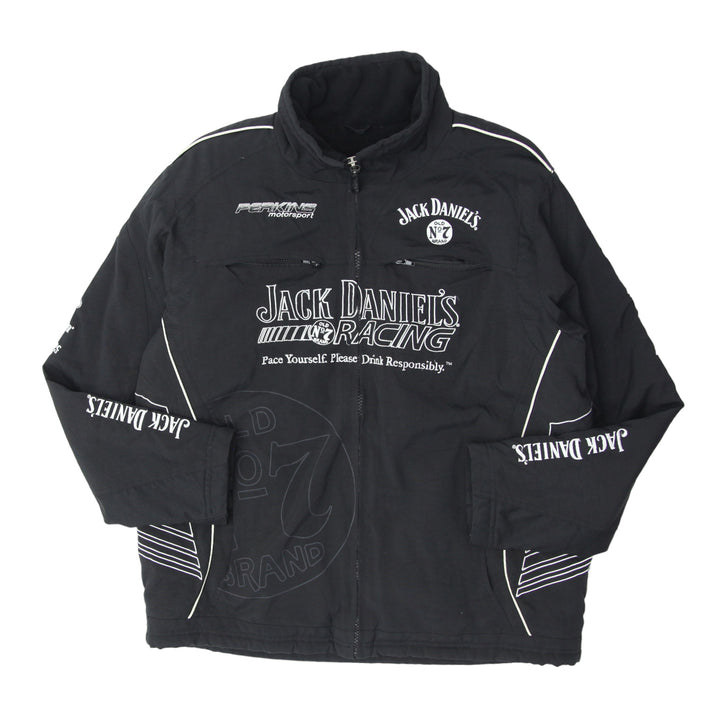 Mens Jack Daniels Racing Full Zip Jacket