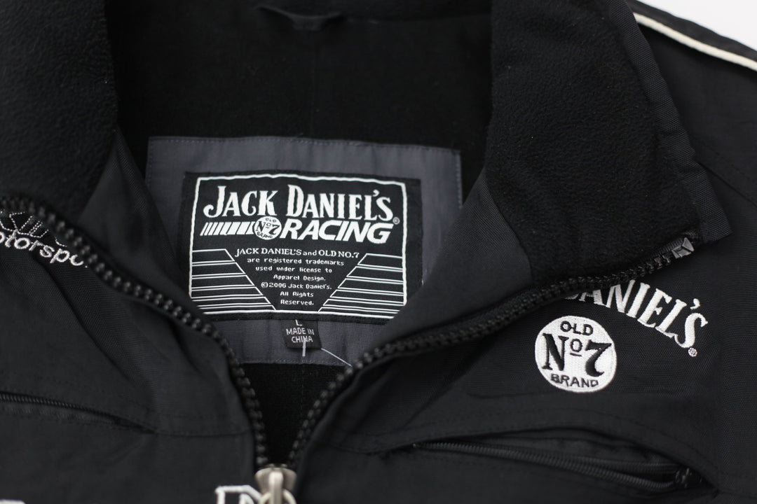 Mens Jack Daniels Racing Full Zip Jacket