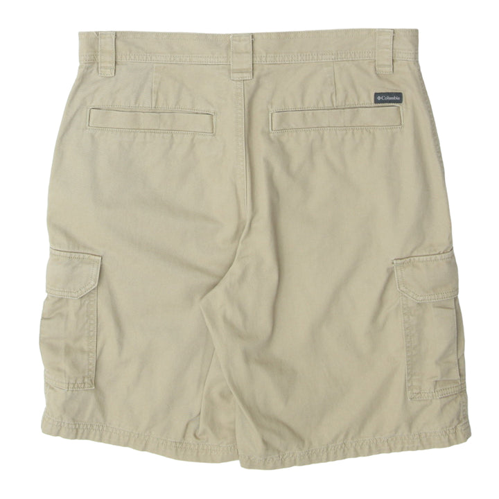 Mens Columbia Omni-Shade Brown Cargo Shorts