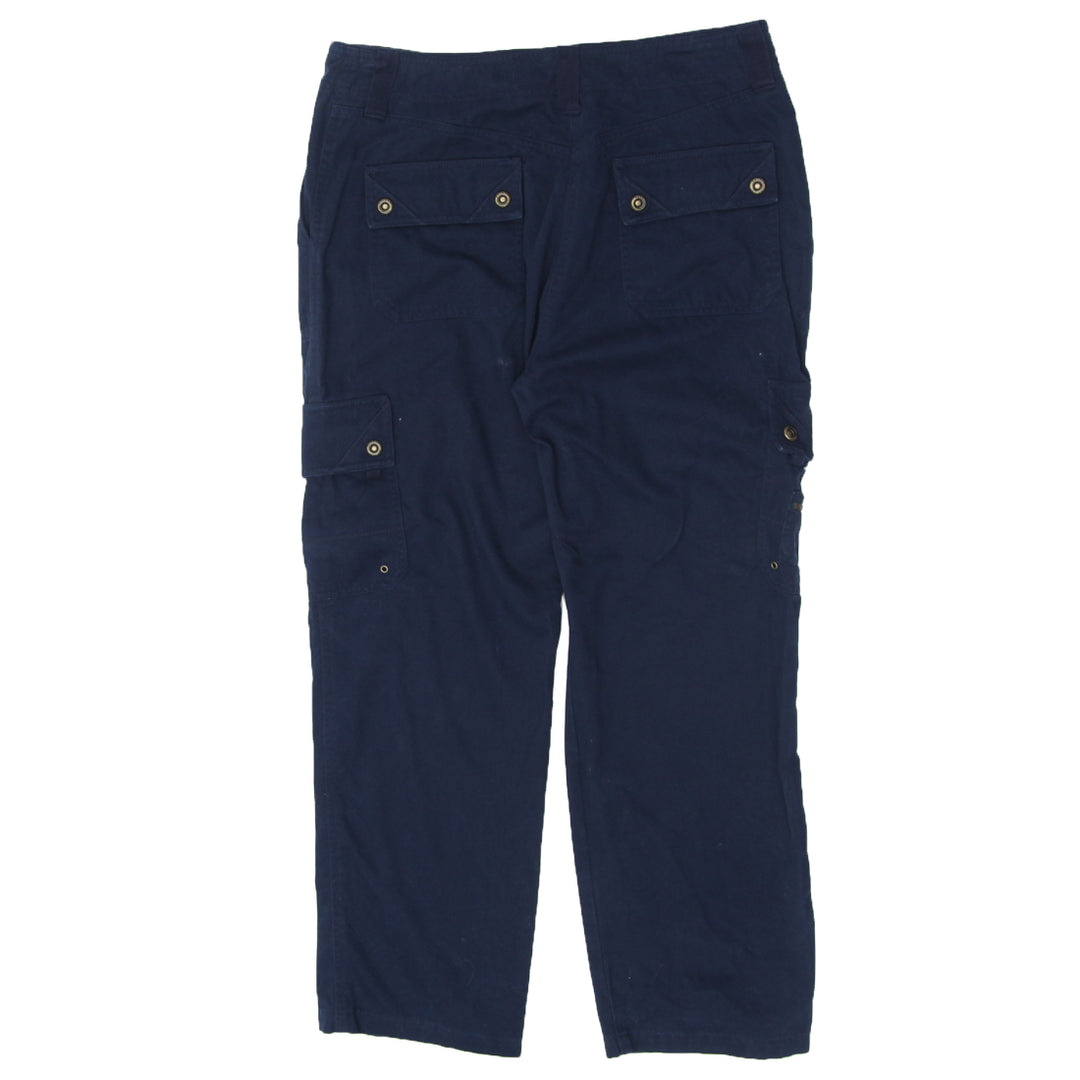 Y2K Ralph Lauren Cargo Pants Navy Blue