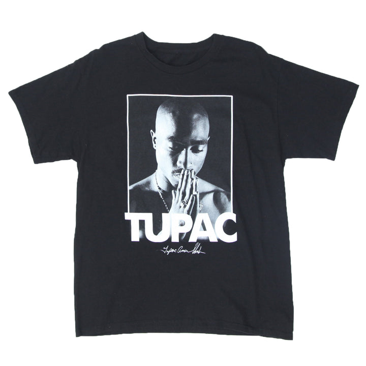 Mens Tupac Amaru Shakur T-Shirt Black