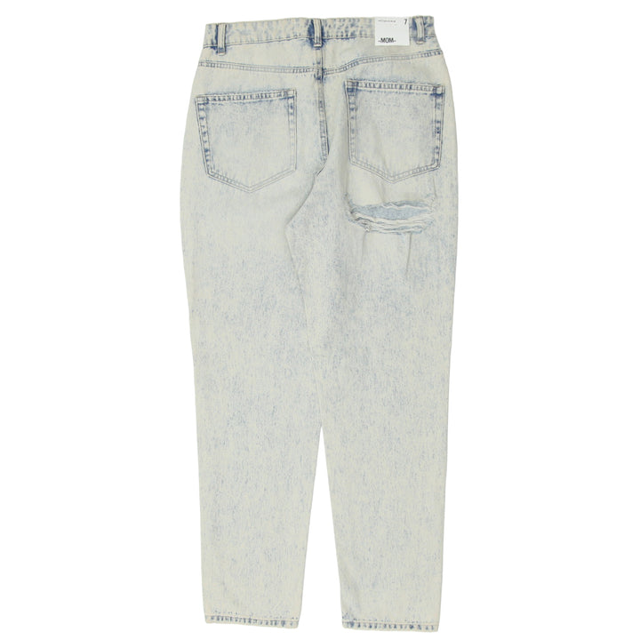 Ladies Refuge High Rise Ripped Mom Jeans