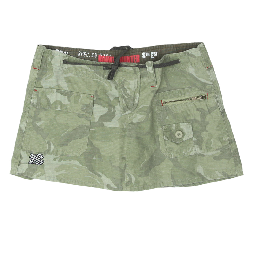 Y2K Camouflage Mini Skirt