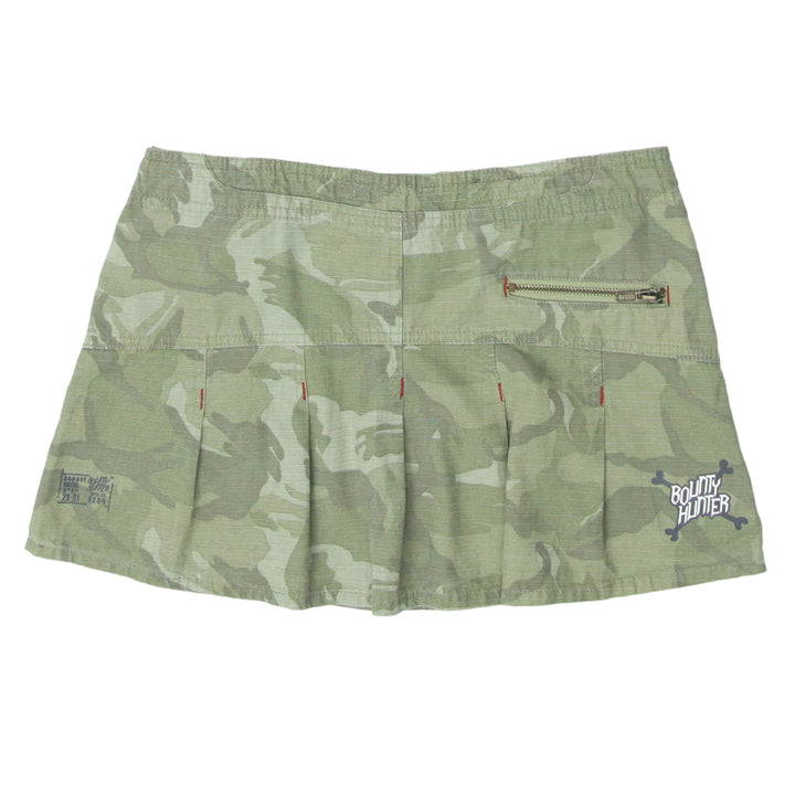 Y2K Camouflage Mini Skirt